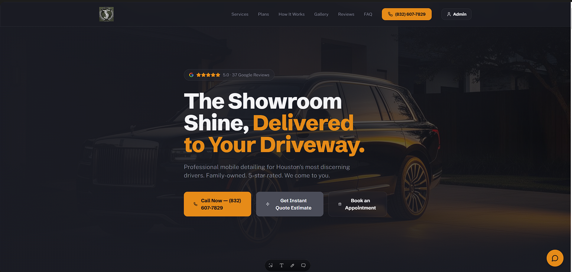 Showtime Mobile Detail homepage hero